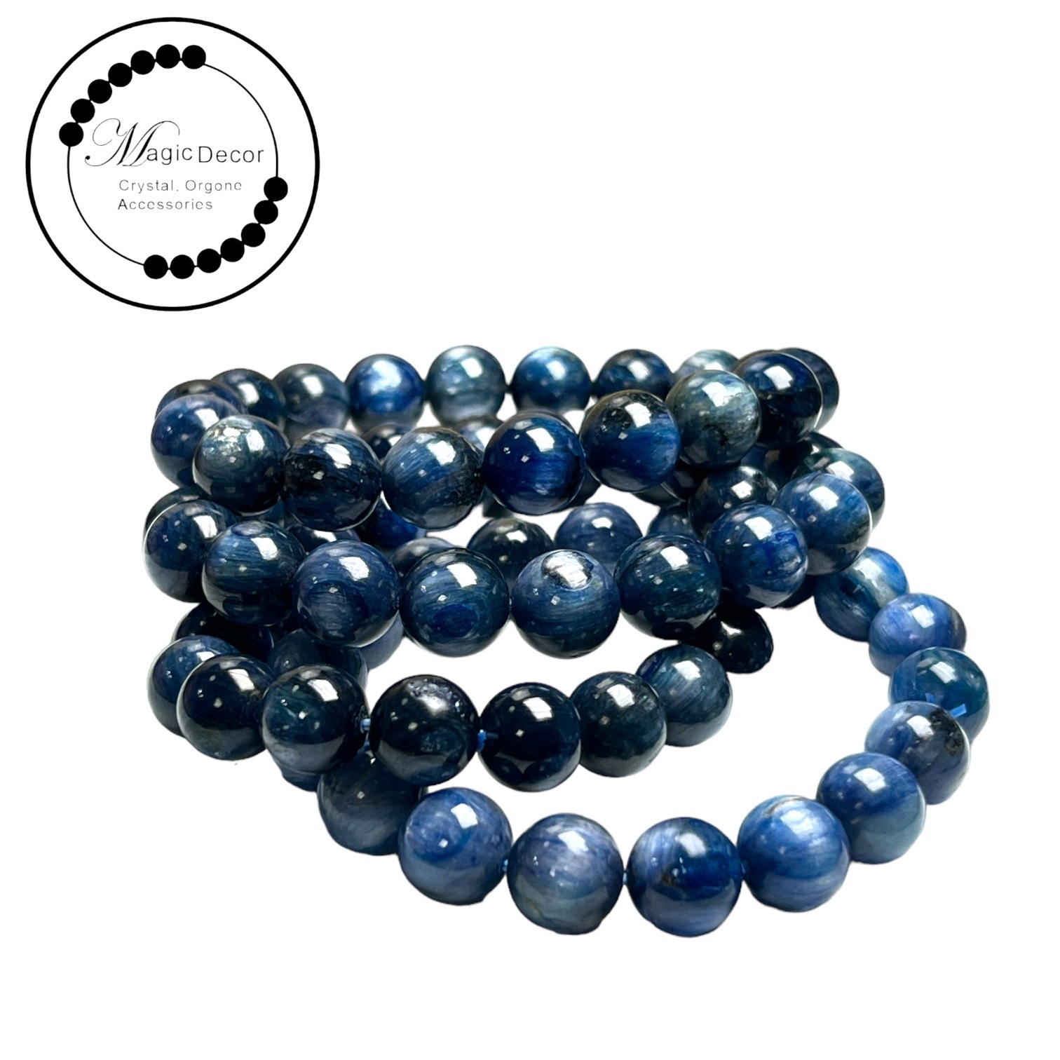 250712 - B31 11mm+老礦藍晶拉絲貓眼手串