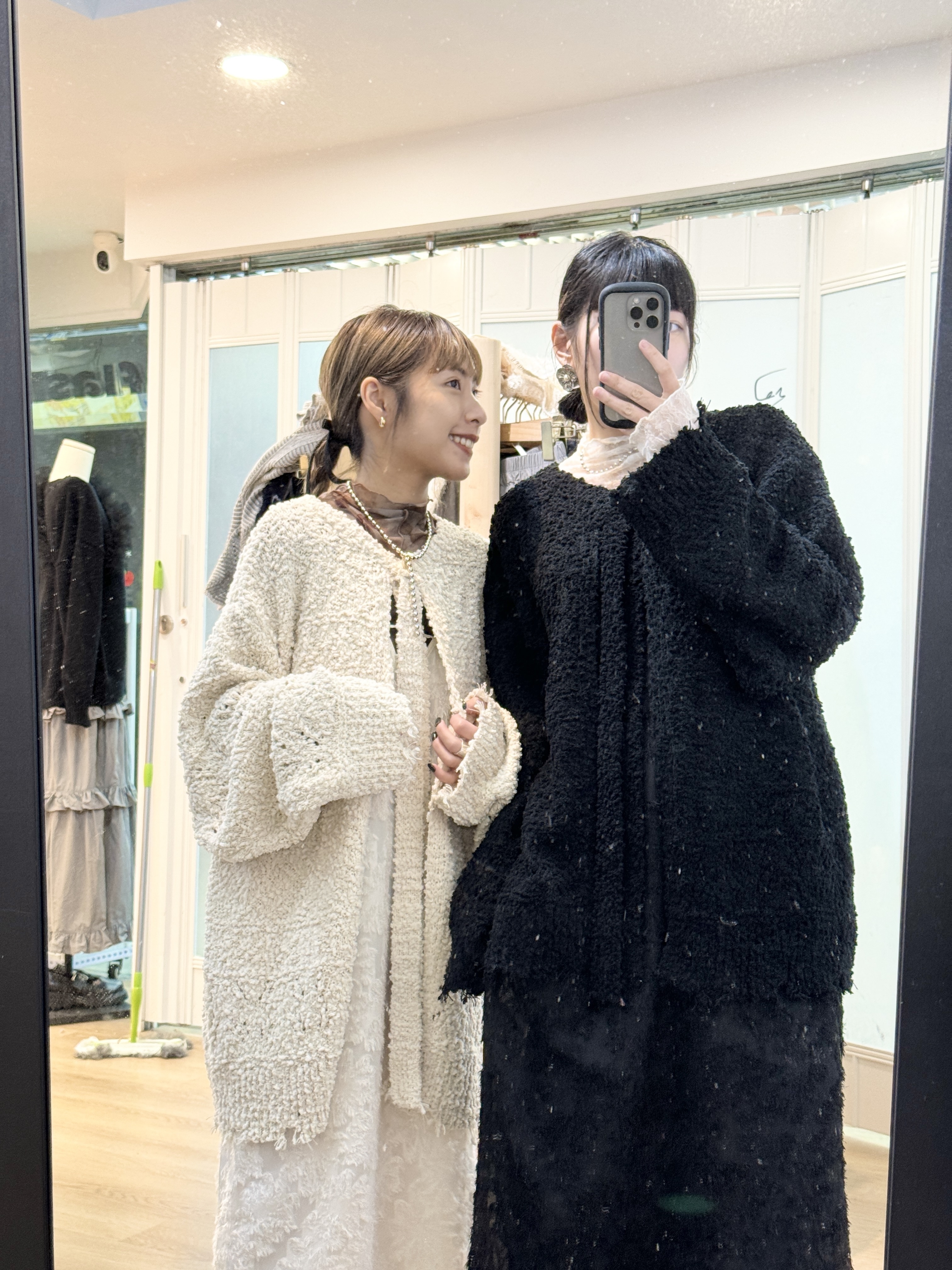 MYPICK! 單帶高質寬鬆針織TOP