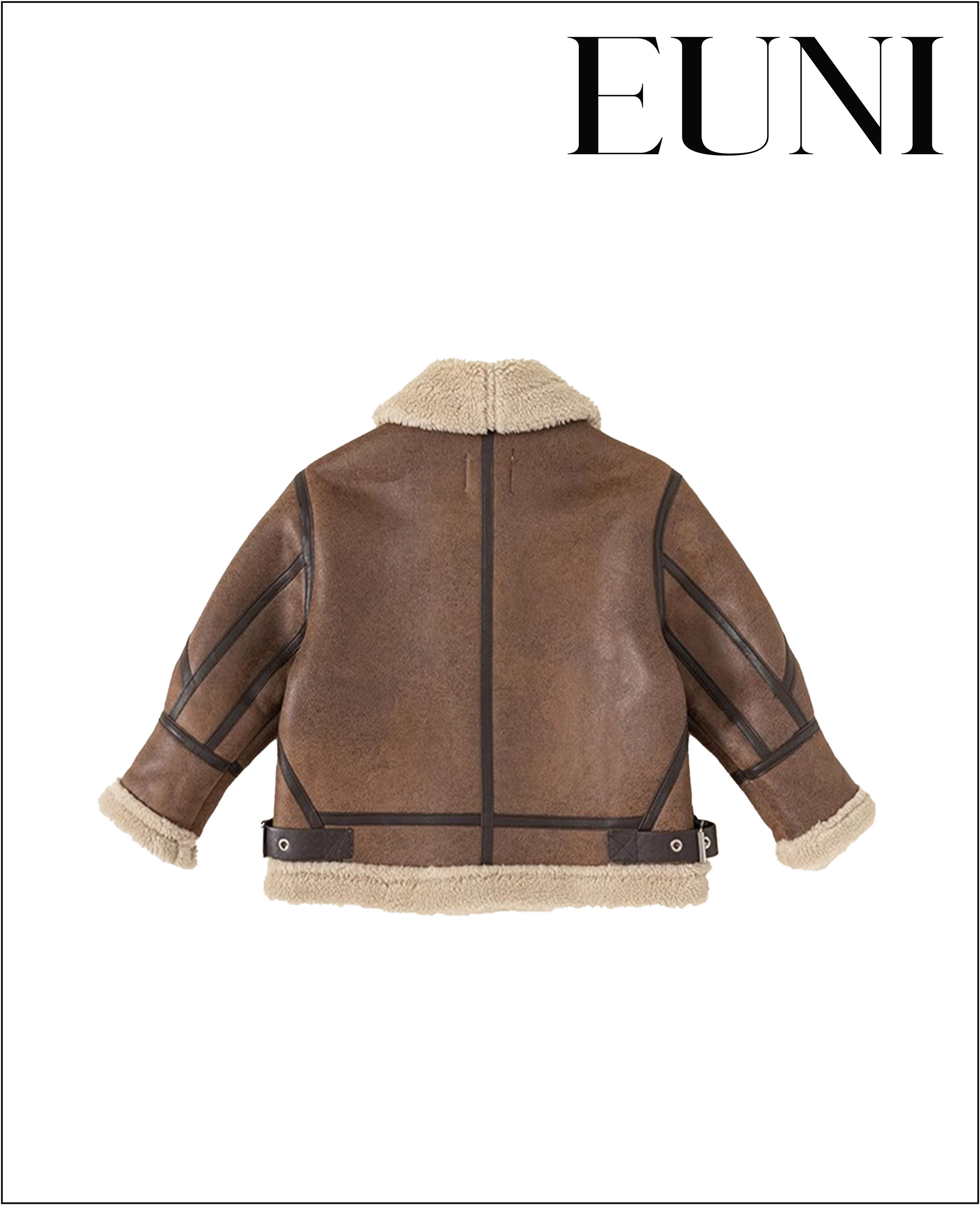 麂皮潮酷機車外套