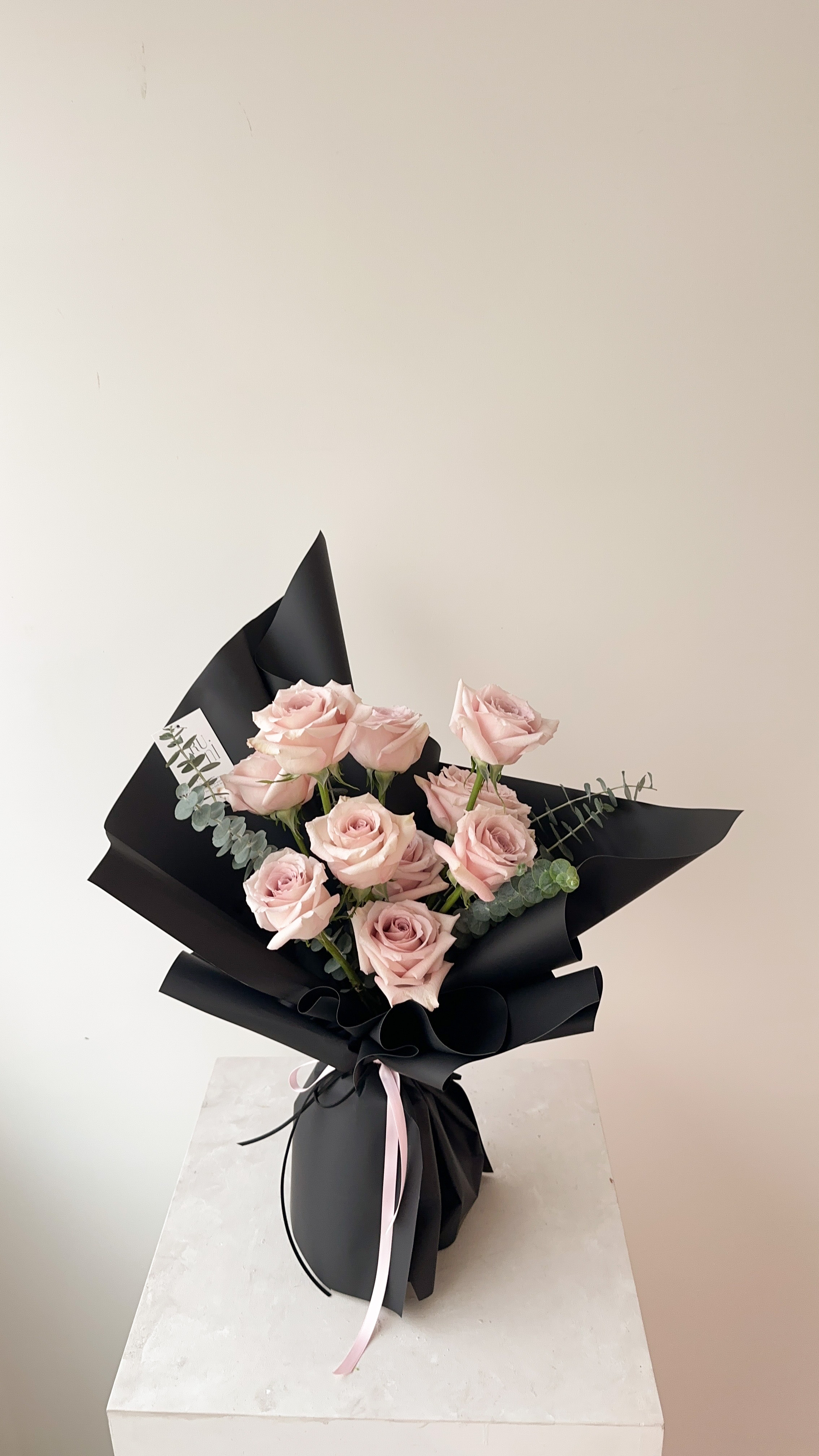 進口慕斯粉玫瑰花束（此束有多尺寸可選）