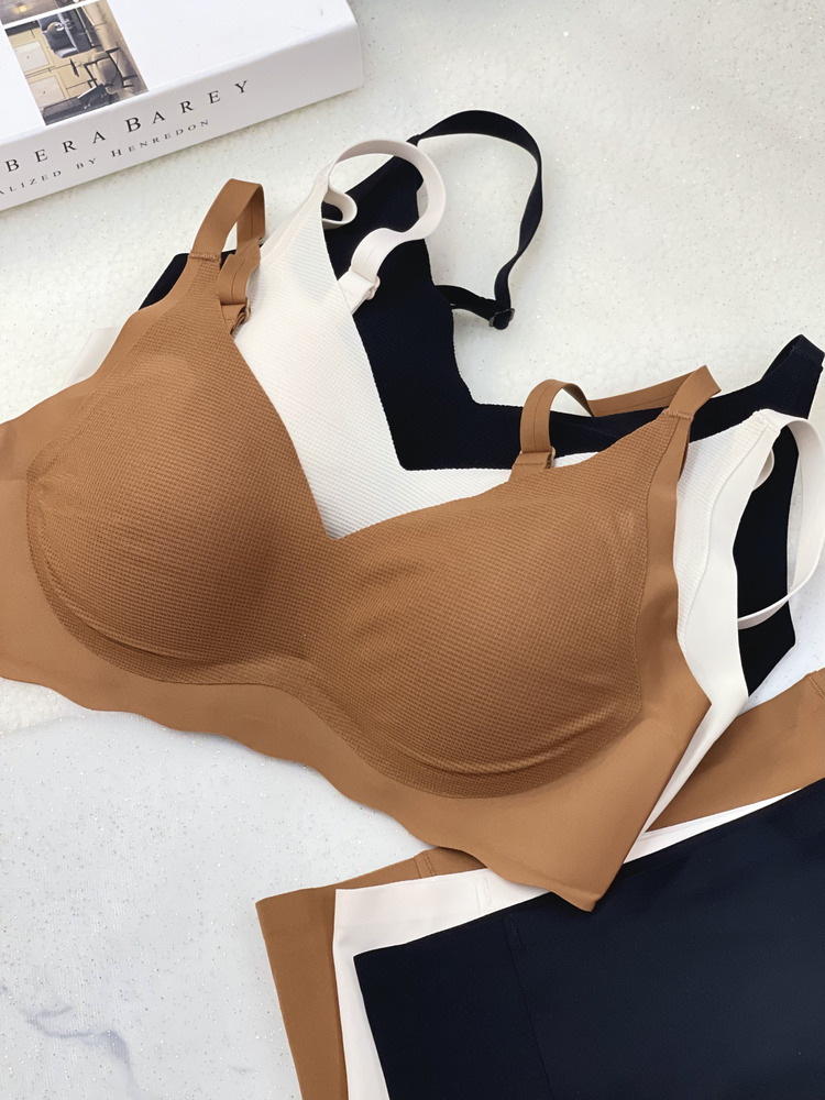 可調式無鋼圈下波浪內衣褲組