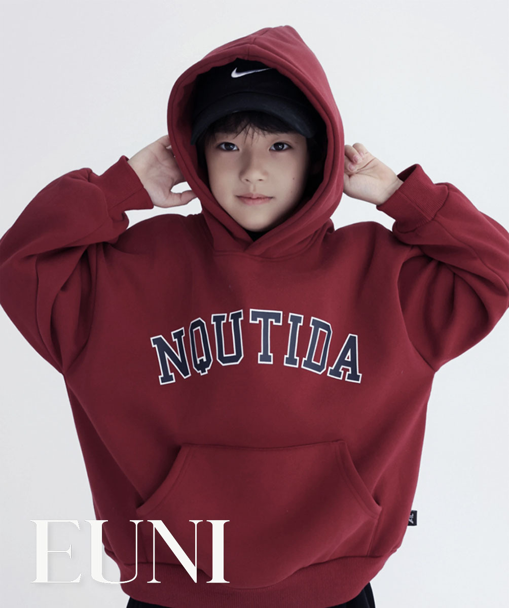 紅色NT連帽長袖