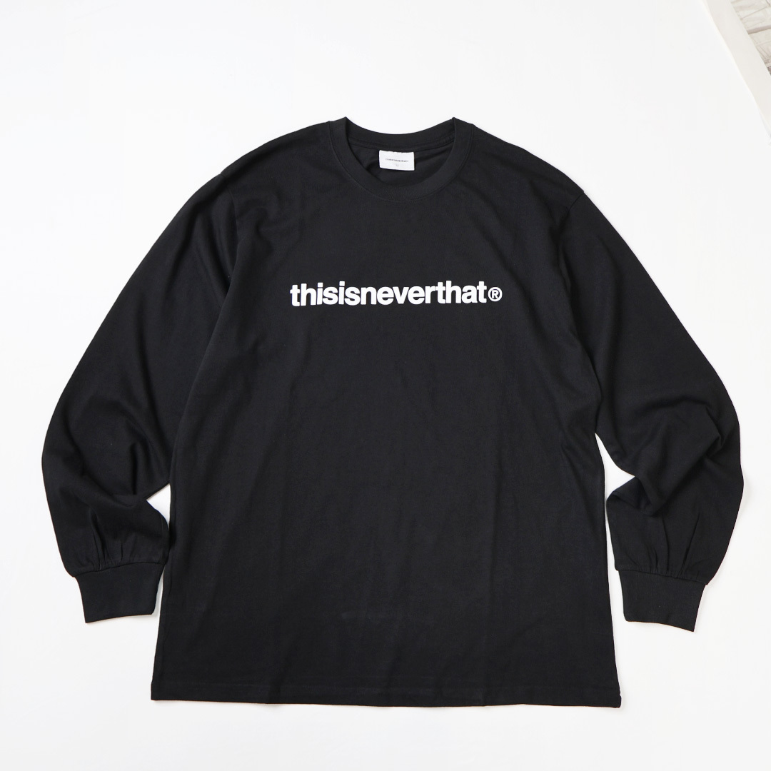 THISISNEVERTHAT T-LOGO L/S TEE 長T 字體 現貨 TN230TTSLT01