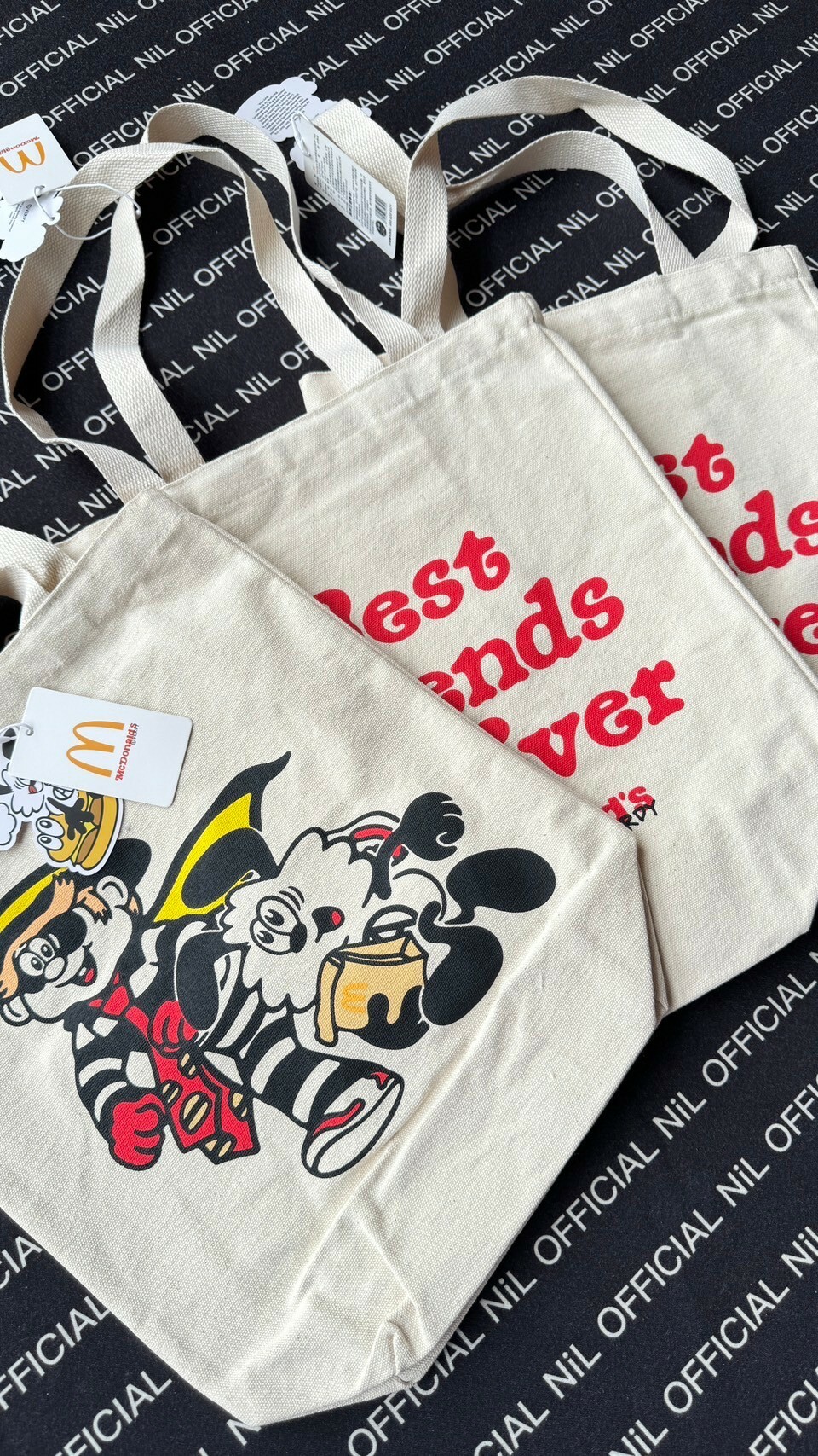 VERDY X 麥當勞-漢堡神偷 聯名托特包