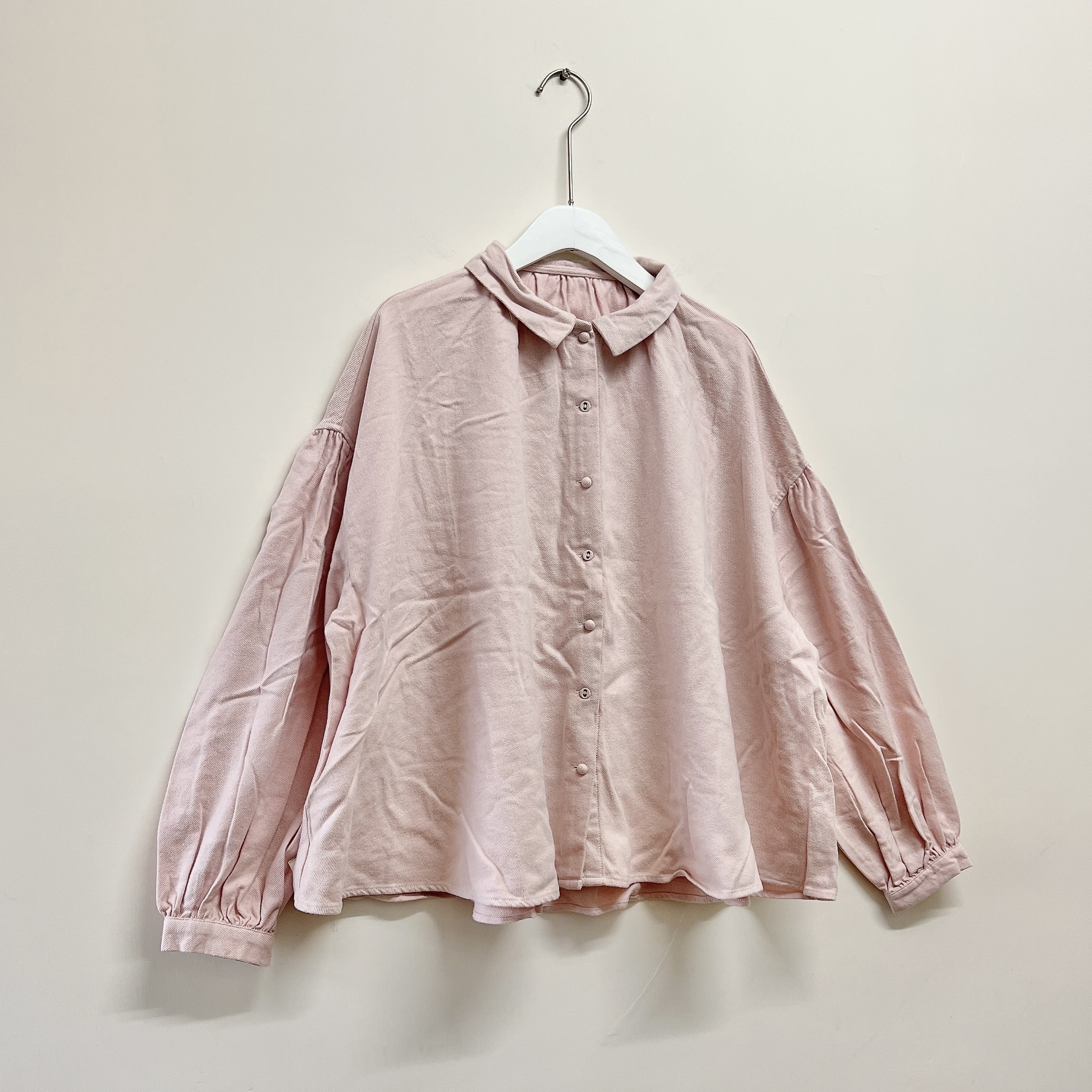 現貨 | 粉白條紋傘型 T o p