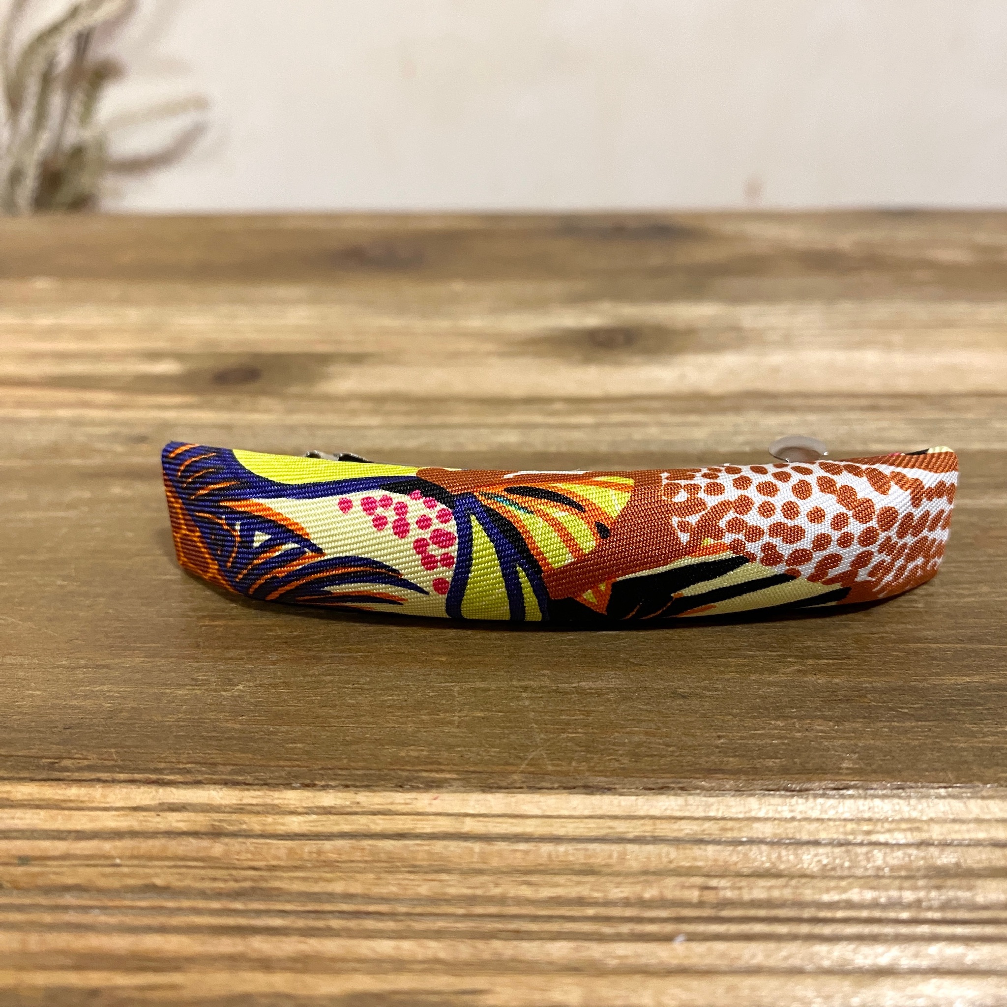 （HERMES）\"La Legende du Cheval\" Eclipse PM hair clip La Legende du Cheval