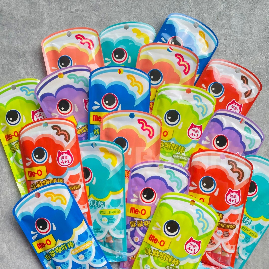 Me-O 咪歐｜啾咪棒貓肉泥15g  4入/單條