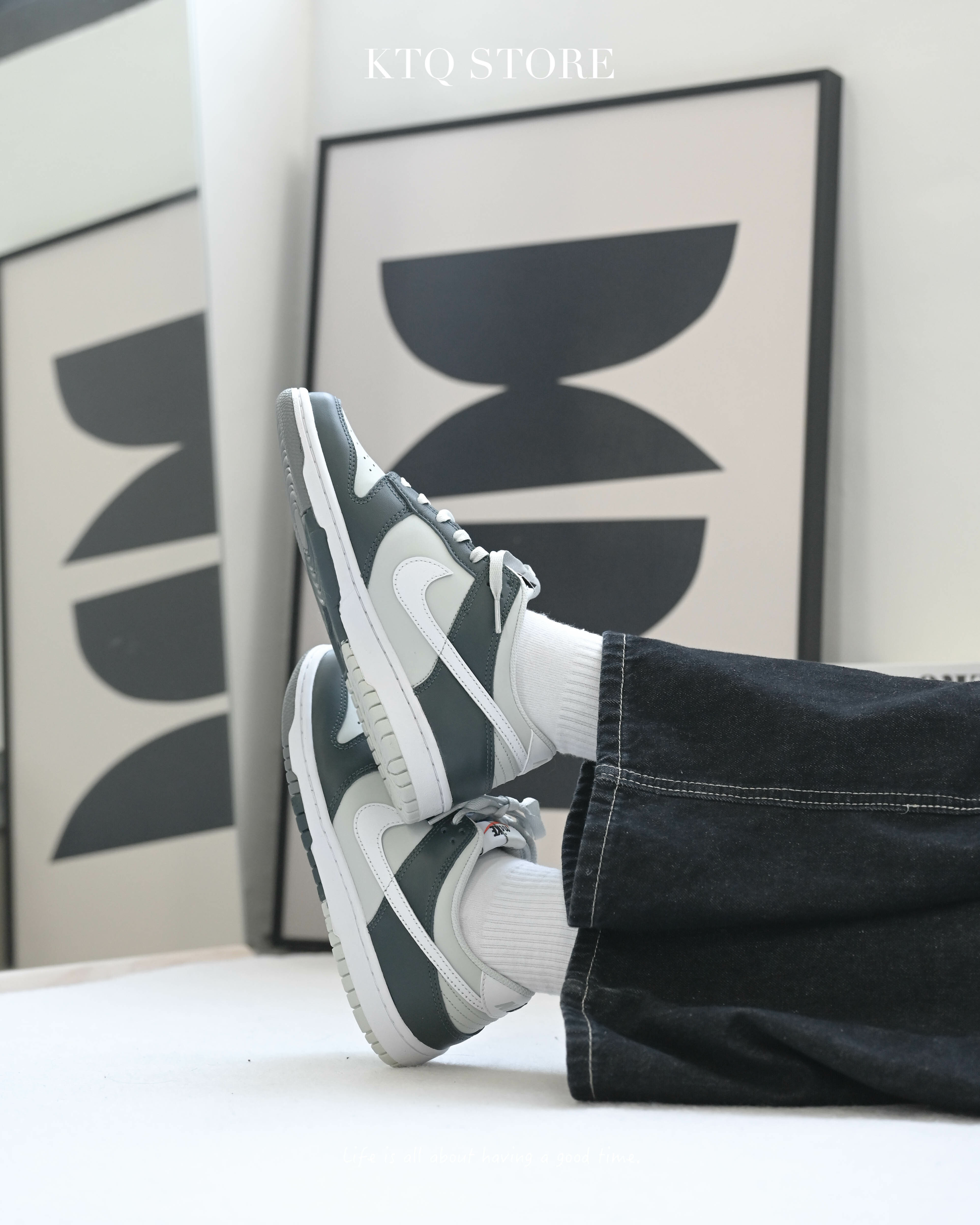 KTQ STORE ‧  Nike Dunk Low GS 叢林綠 FB9109-300