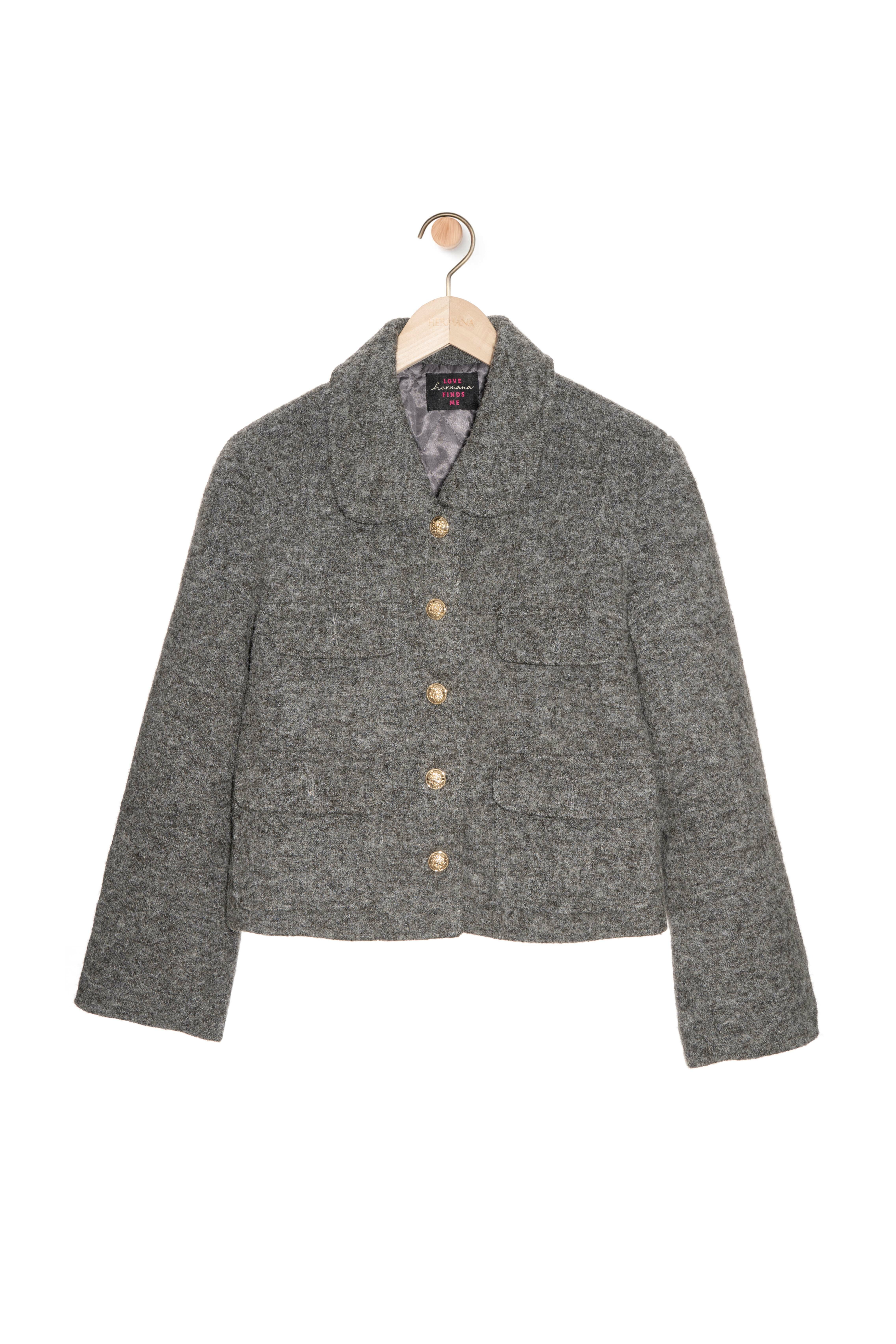 毛絨四袋短褸（現貨款式）