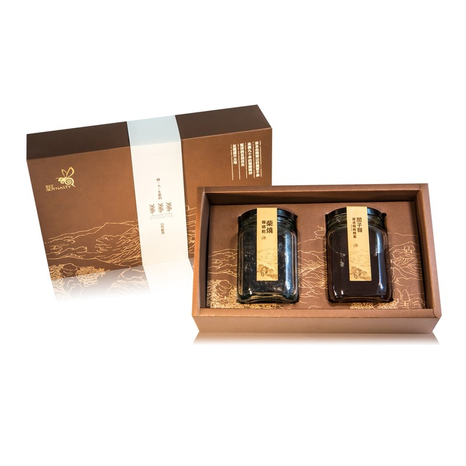 【蜂和小鎮】精選台南山林的花草甜美自然獻禮 蜂蜜+龍眼乾禮盒(入選 2024 臺灣燈會農產伴手禮)