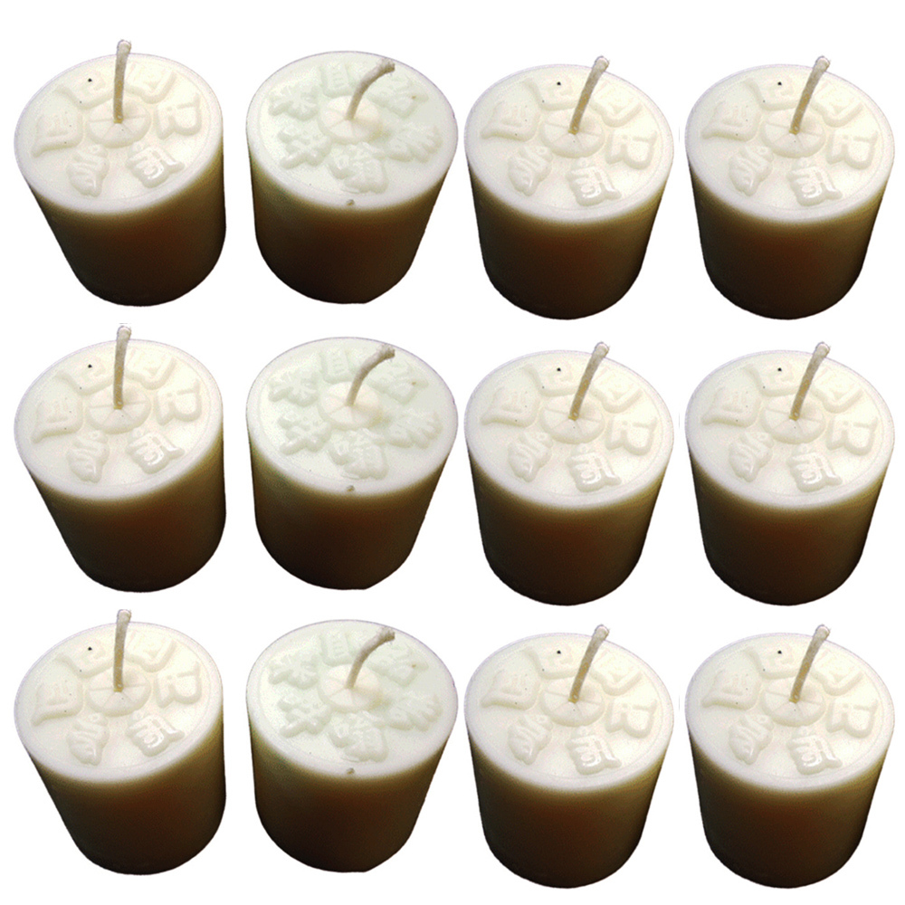 六字真言甘露酥油粒{平息災難}白色648入【十方】153232