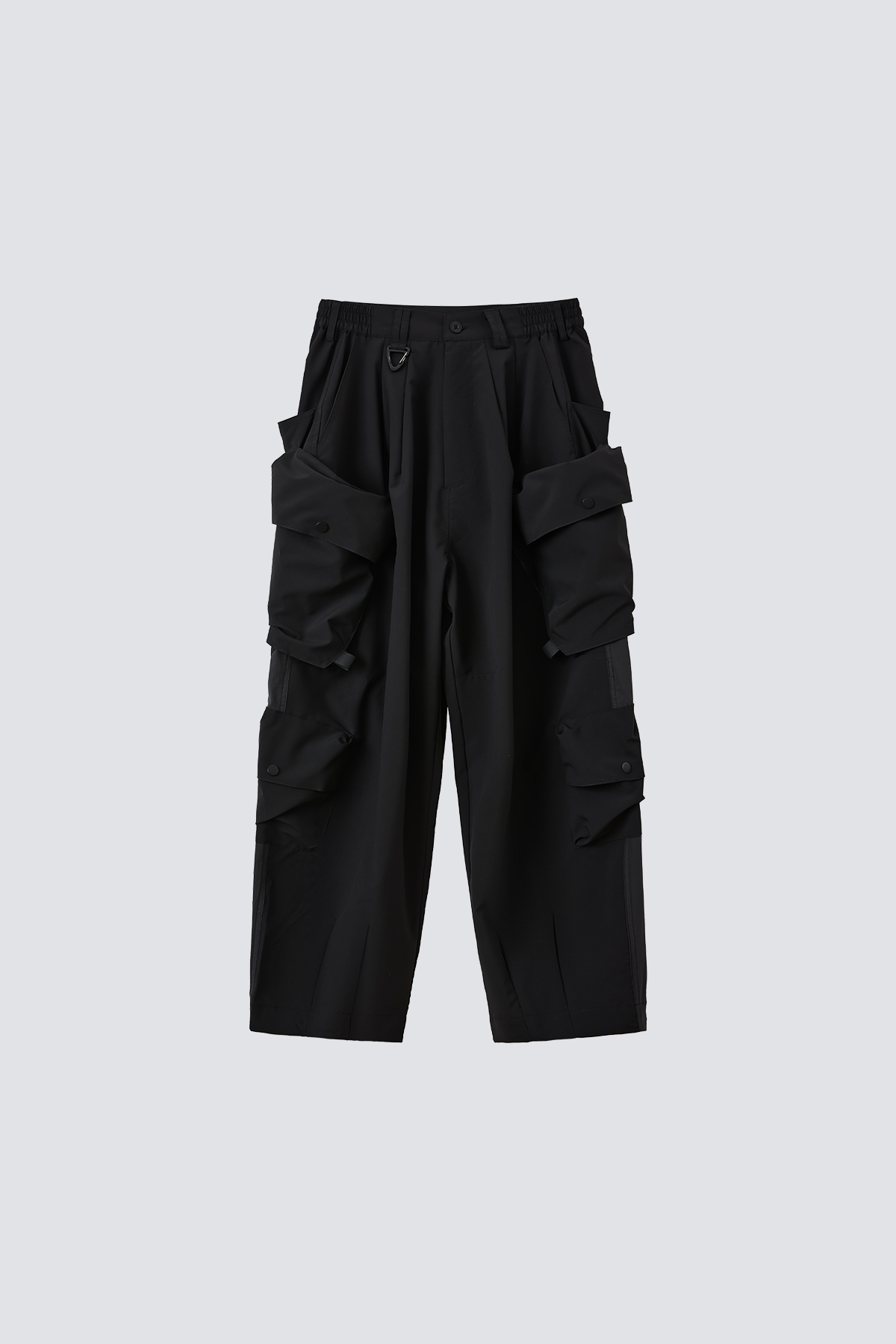 10 Pockets Balloon Cut Wide Pants｜Black｜Hong Kong Original Design