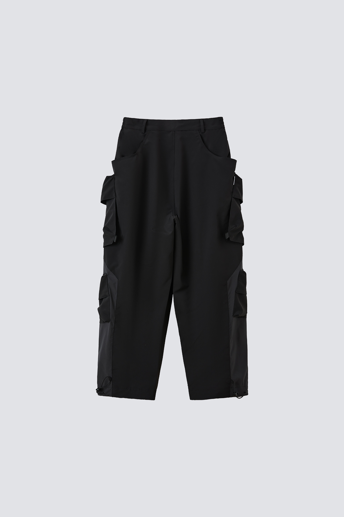 10 Pockets Balloon Cut Wide Pants｜Black｜Hong Kong Original Design