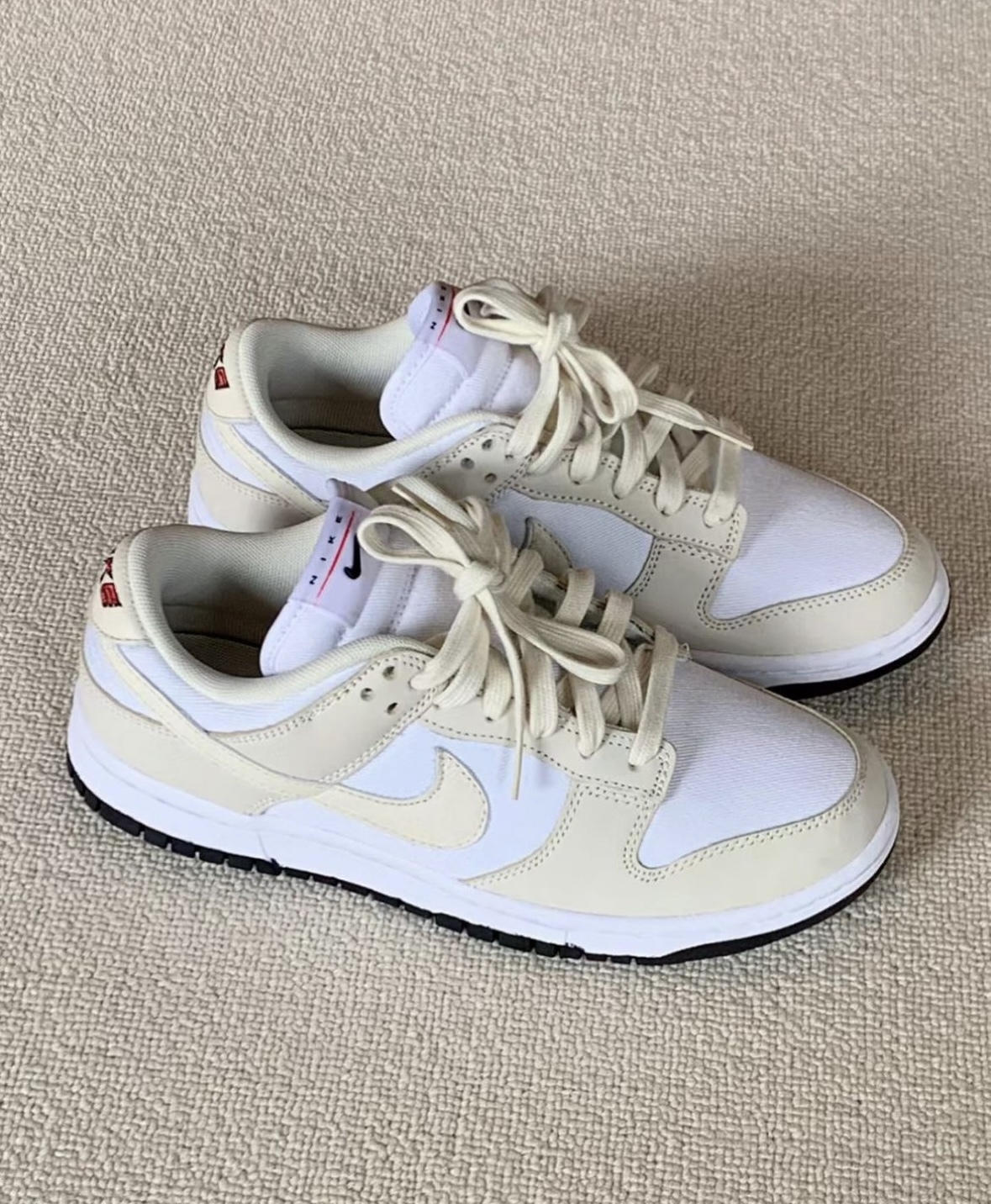 Nike Dunk Low 椰奶色 白色 米白 麂皮 女款 DZ2710-100/預購