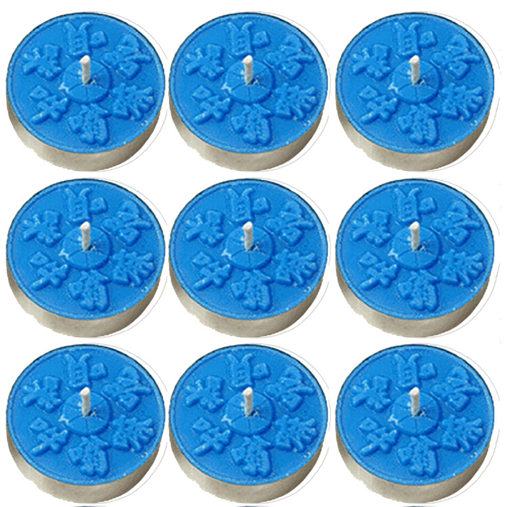 六字真言甘露酥油粒{消業障}藍色{鐵盒}90入【十方】153306