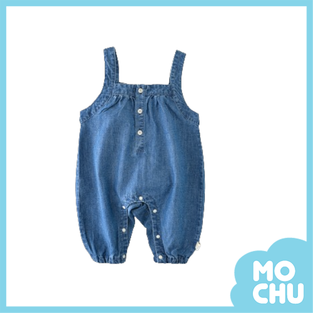 休閒吊帶牛仔褲