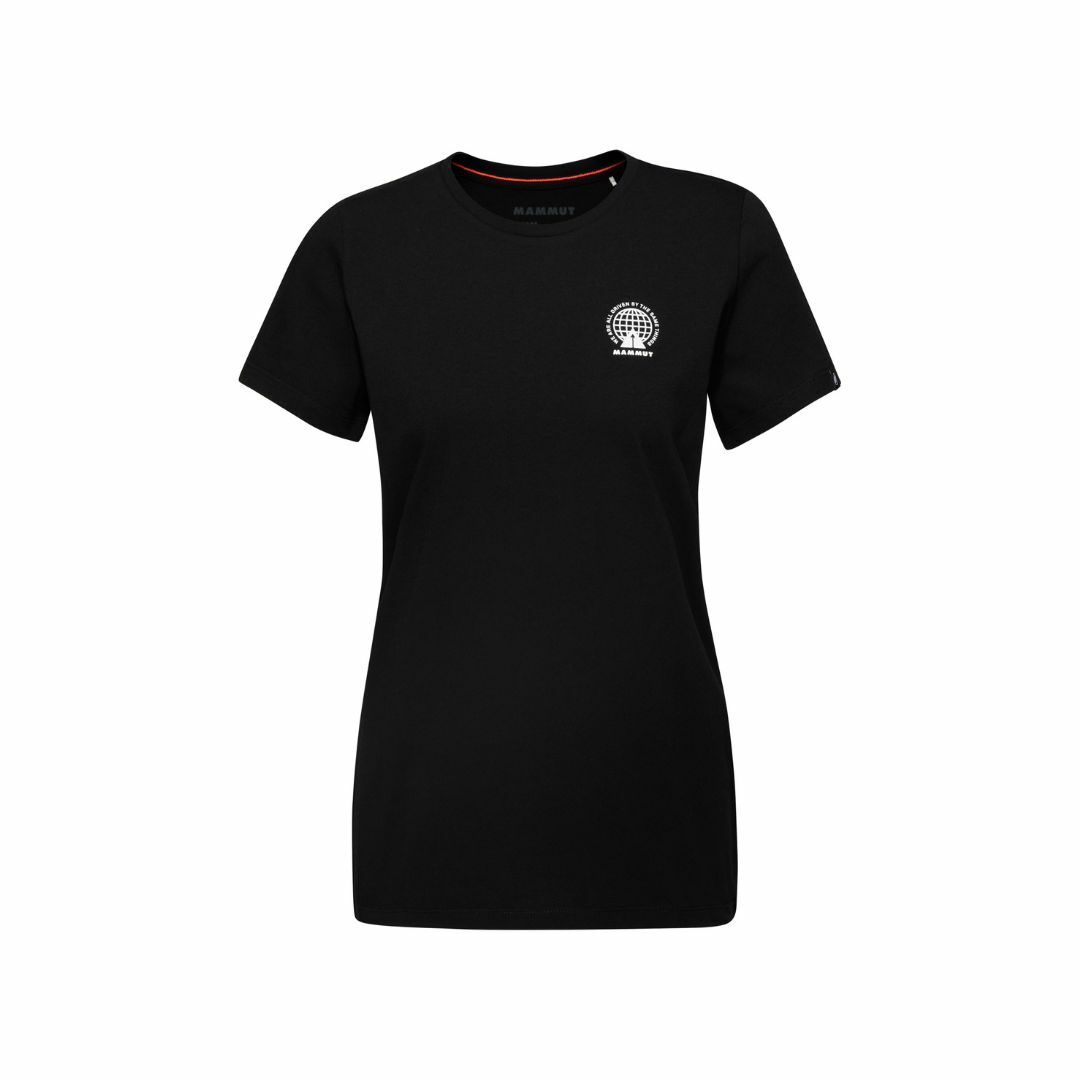 Mammut T-shirt/女 Massone T-Shirt Emblems 黑 (M1017052310001)