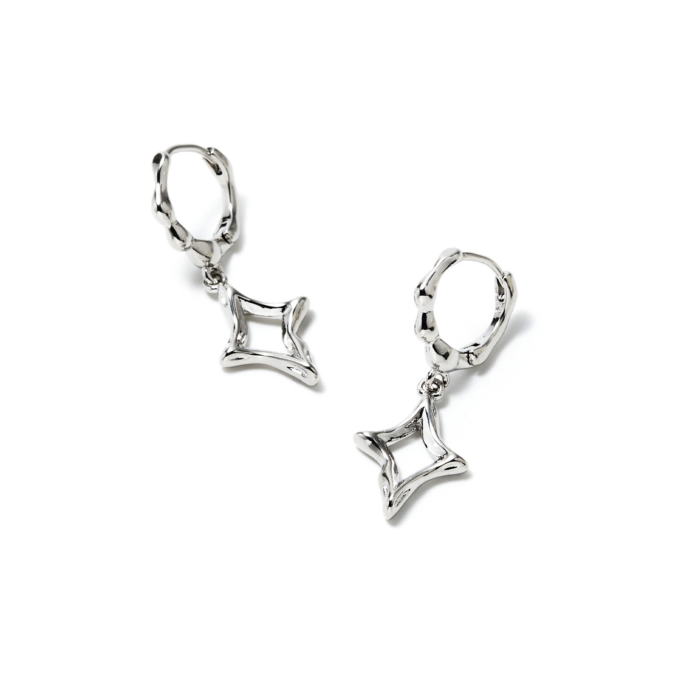 平價飾品,銀針,星,耳環