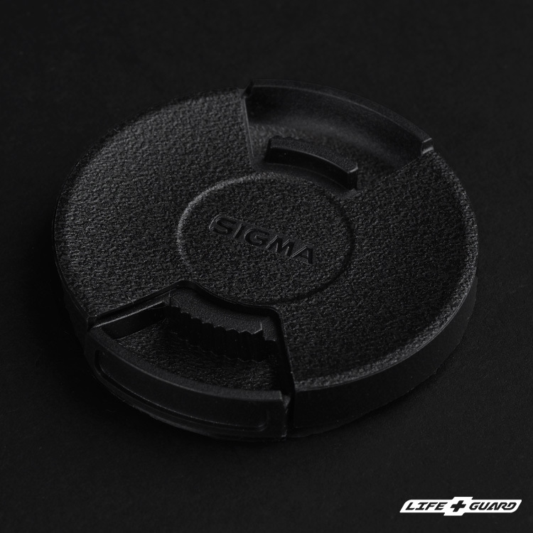 LIFE+GUARD 鏡頭貼膜安裝示意，適用 SIGMA 24mm F3.5 DG DN