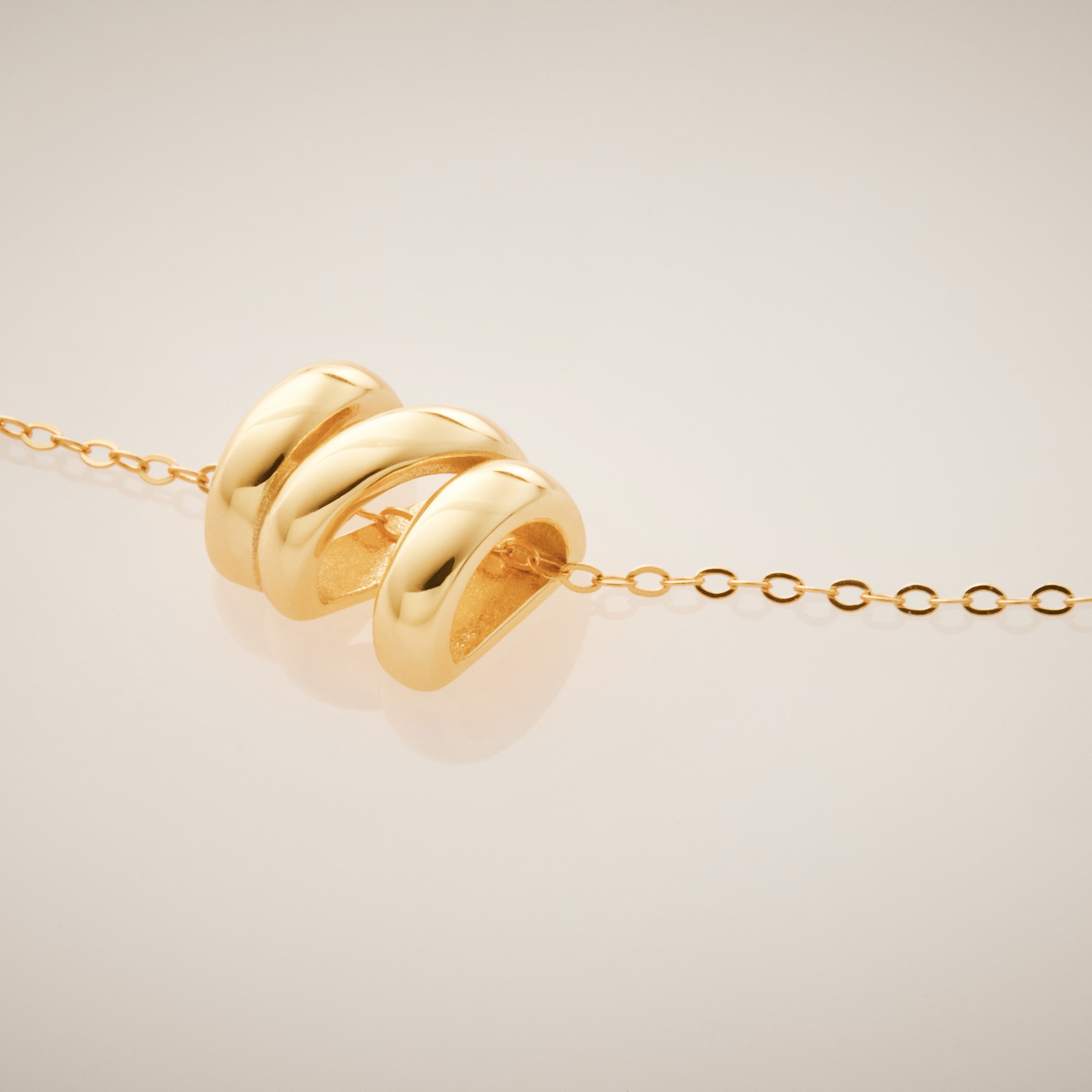 N243 | 金線純銀鍍金項鍊