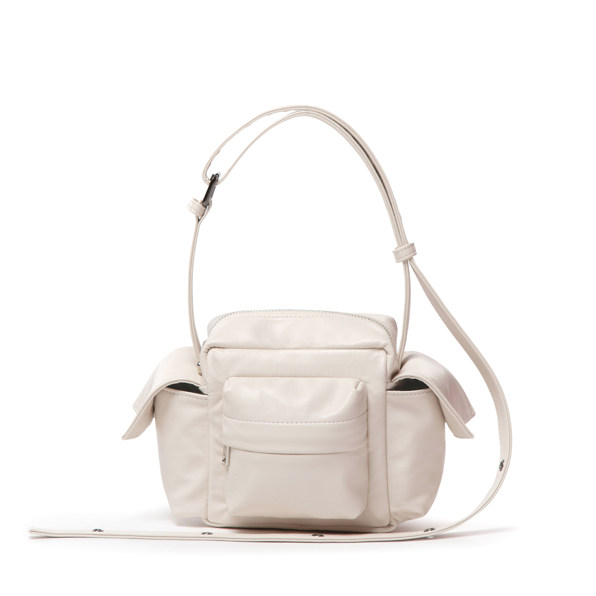 ★SAMO ONDOH★ Pocket mug bag L nappa ivory SMO_B01464 pocket mug bag L nappa ivory