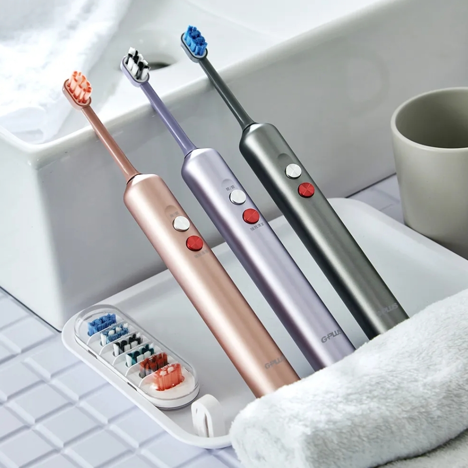 【GPLUS】GP霸扣 快扣刷毛音波電動牙刷(ET-A005S)