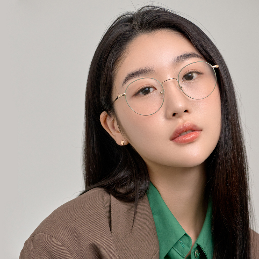 【CARIN】HENING C4 鈦金屬 圓框光學眼鏡♥