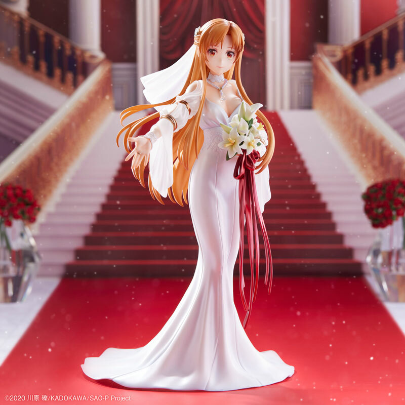 刀劍神域 亞絲娜 Wedding Ver. 1/7 Complete Figure Sword Art Online Asuna Wedding Ver. 1/7 Complete Figure