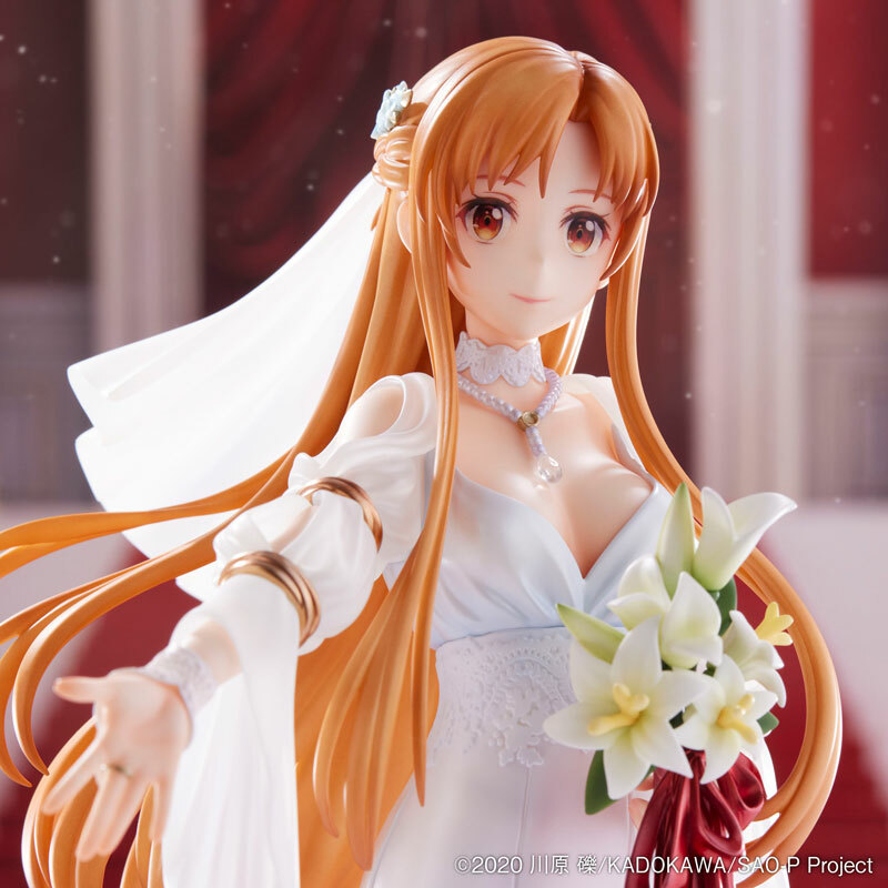 刀劍神域 亞絲娜 Wedding Ver. 1/7 Complete Figure Sword Art Online Asuna Wedding Ver. 1/7 Complete Figure