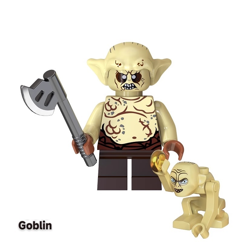 Goblin Lord of the Rings Custom Minifigures Minifigs Fit Lego TV5015