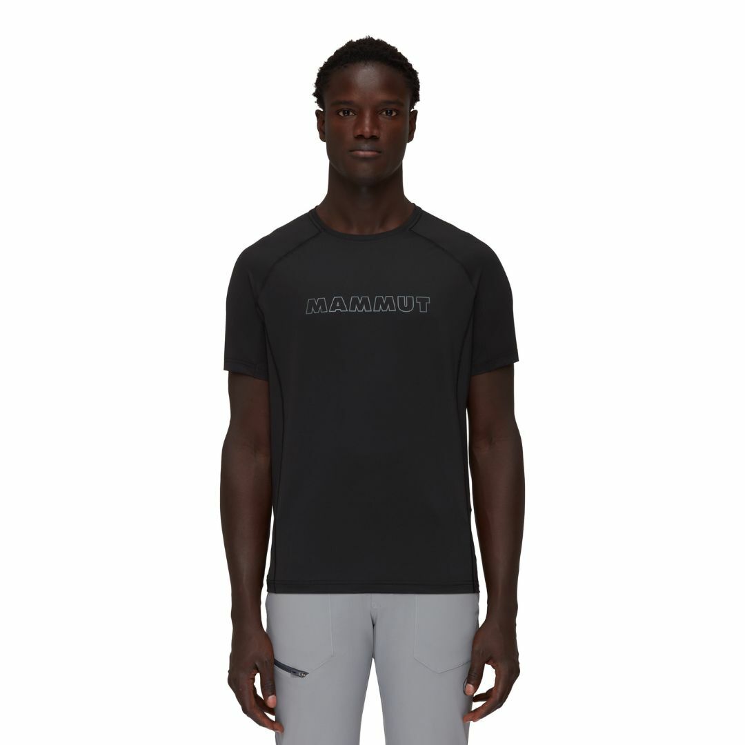Mammut 男款 防曬快乾衫 亞洲版 Selun FL T-Shirt AF Logo 黑 (M1017060700001)