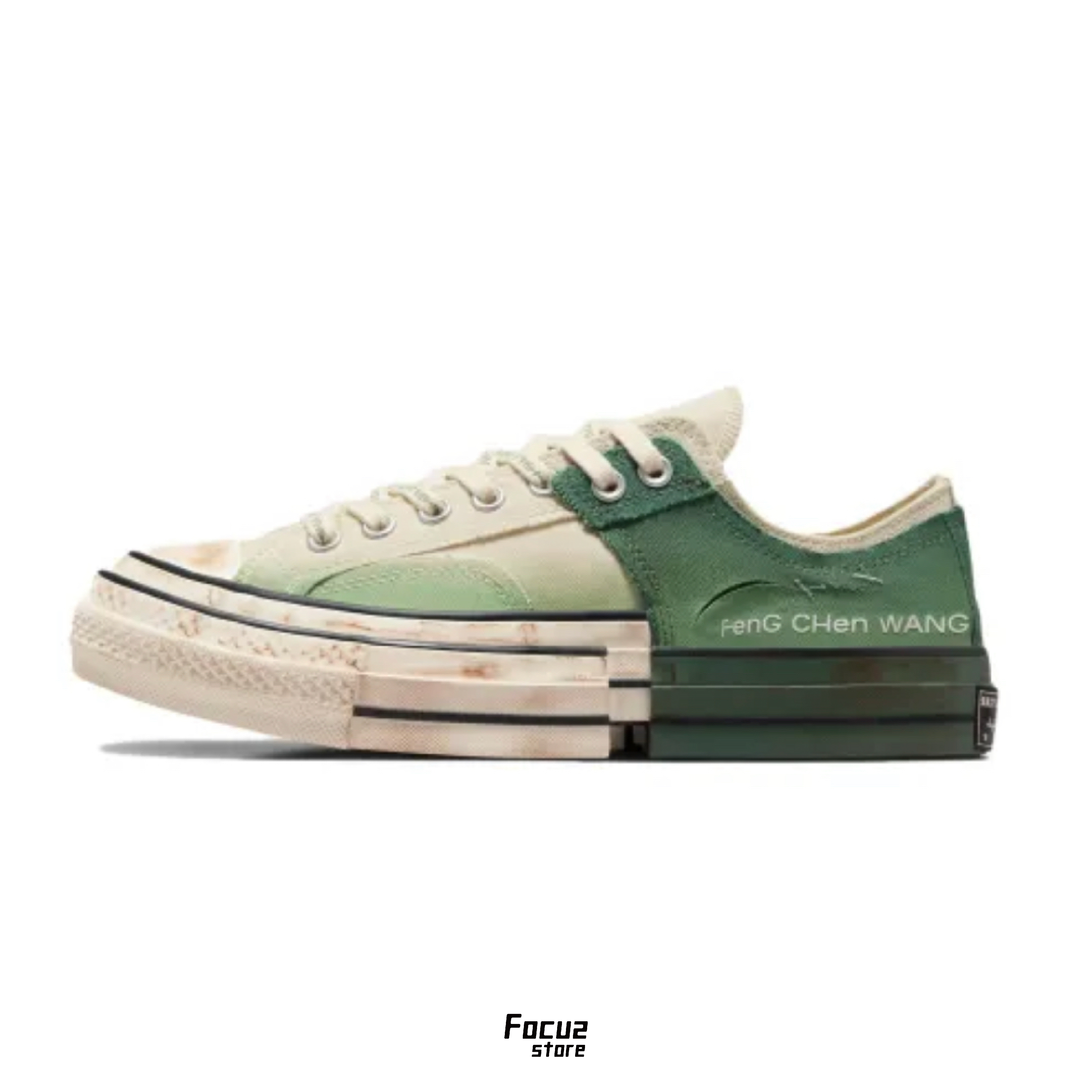 【Focus Store】預購 Feng Chen Wang x Converse Chuck 70 Low "Myrtle" 米白綠 A07636C