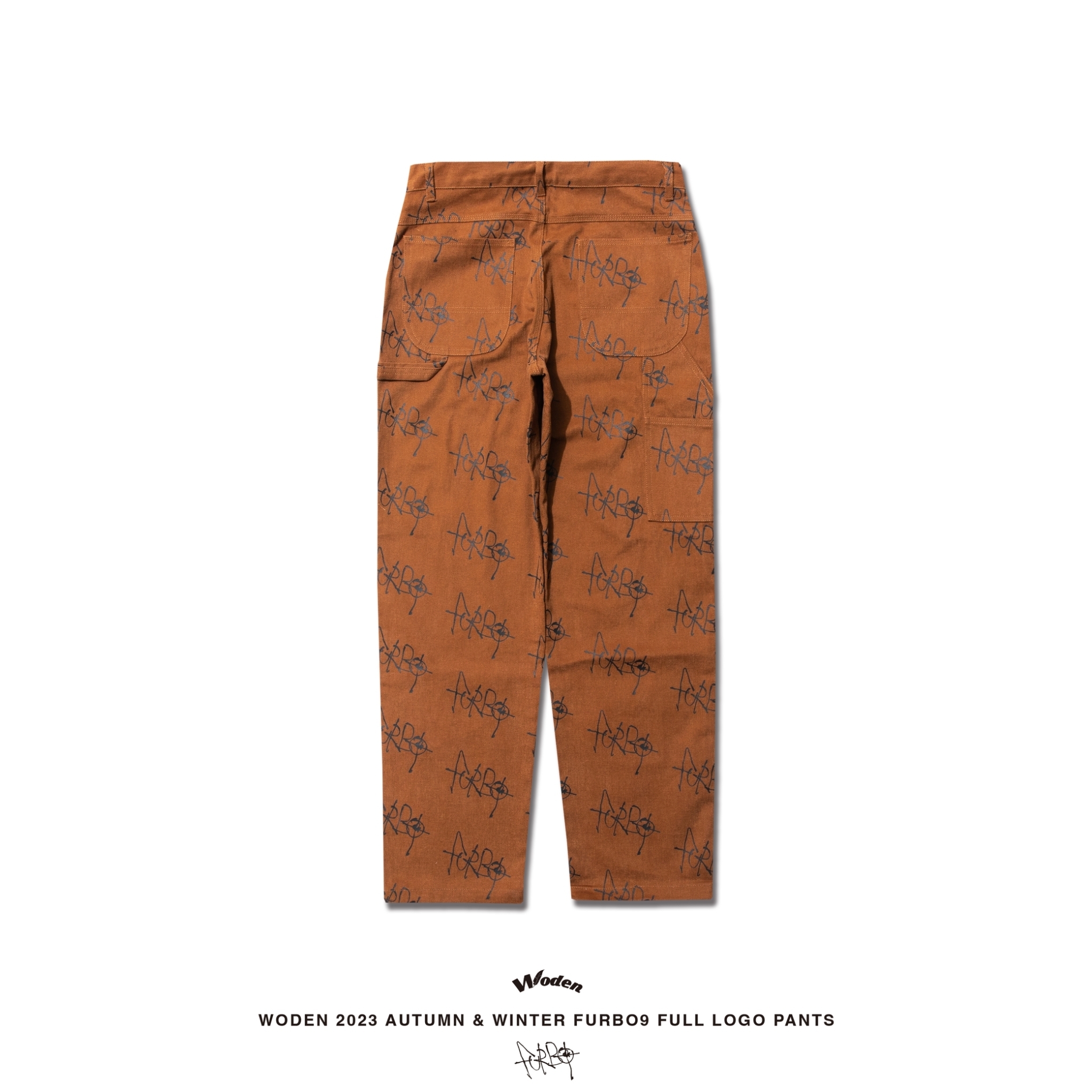 WODEN 2023 Autumn & Winter 065 Furbo9 Full LOGO Pants