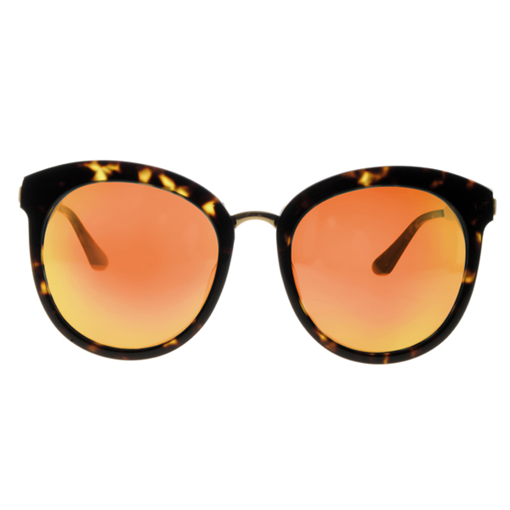 【Go-Getter】GS1020 DEOM 韓版熱銷貓眼框太陽眼鏡(水銀鏡面)