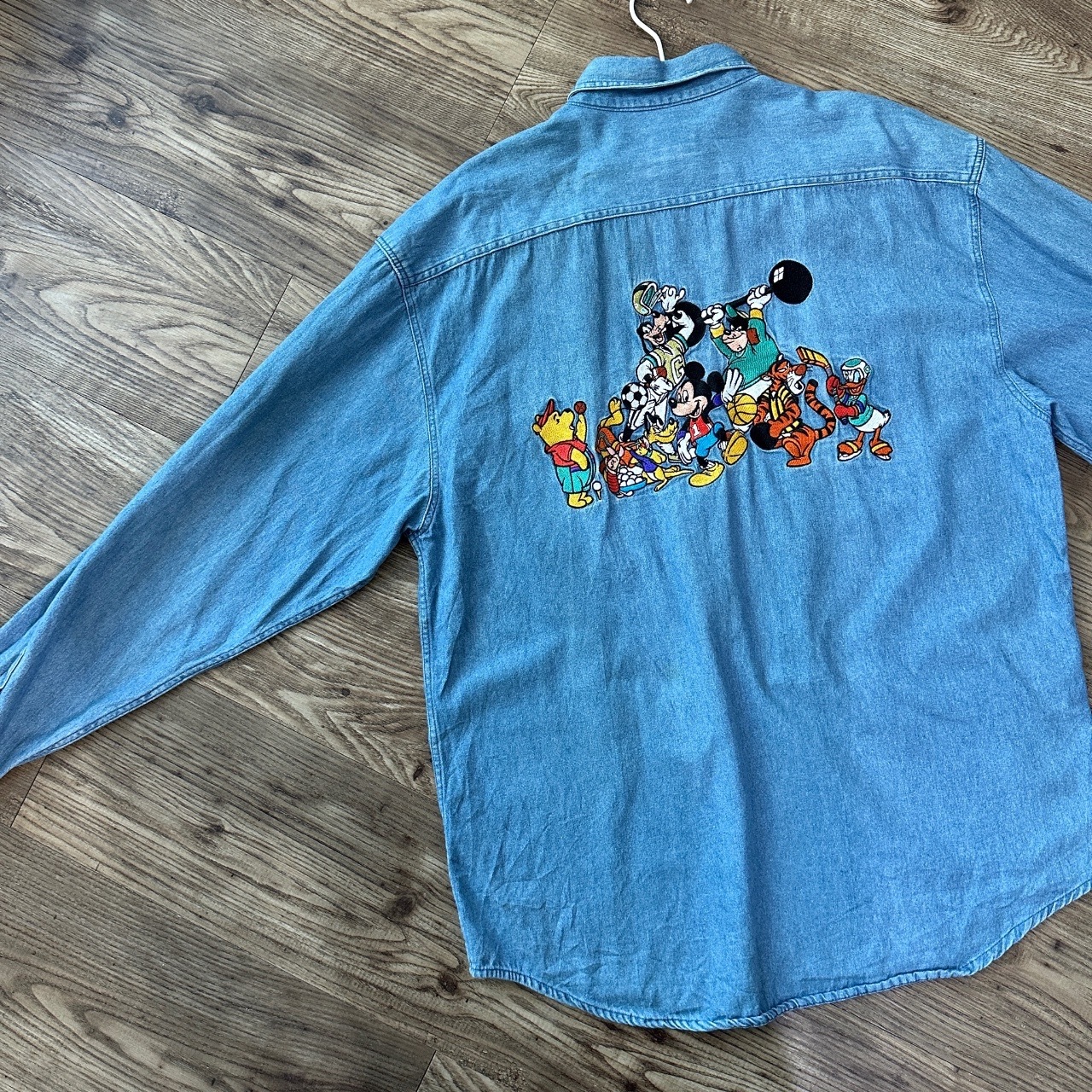 DISNEY Vintage 卡通人物牛仔上衣