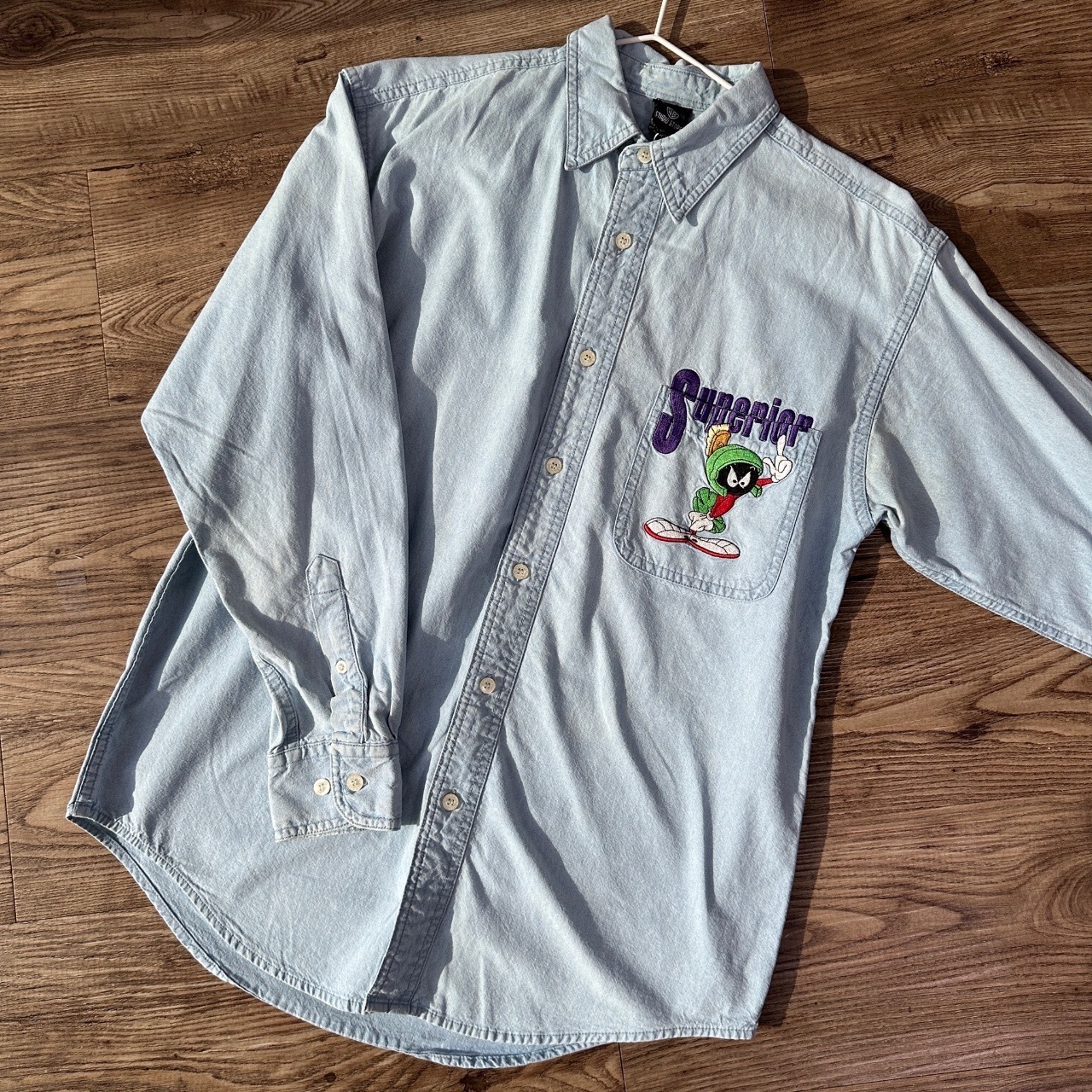 香港製 Warner Bros vintage 卡通人物長袖上衣