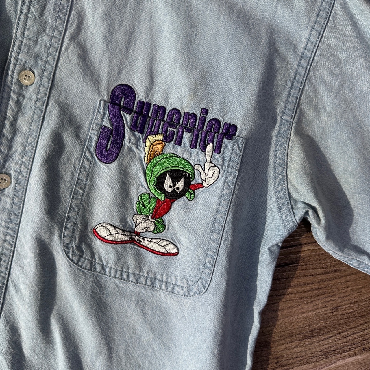 香港製 Warner Bros vintage 卡通人物長袖上衣