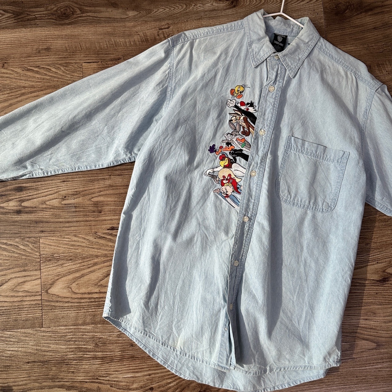 Warner Bros Vintage 翠兒與朋友們牛仔上衣