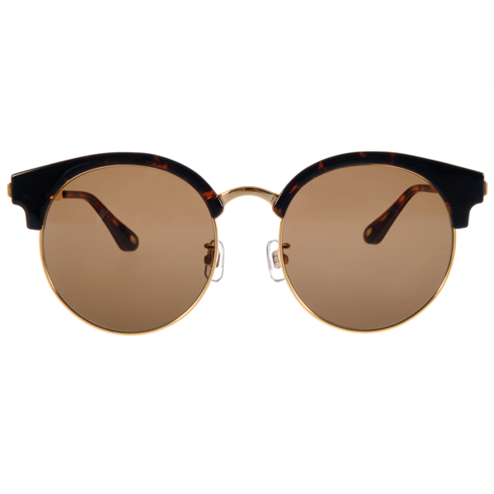 【Go-Getter】GS4005 C05 眉型圓框太陽眼鏡(水銀鏡面)