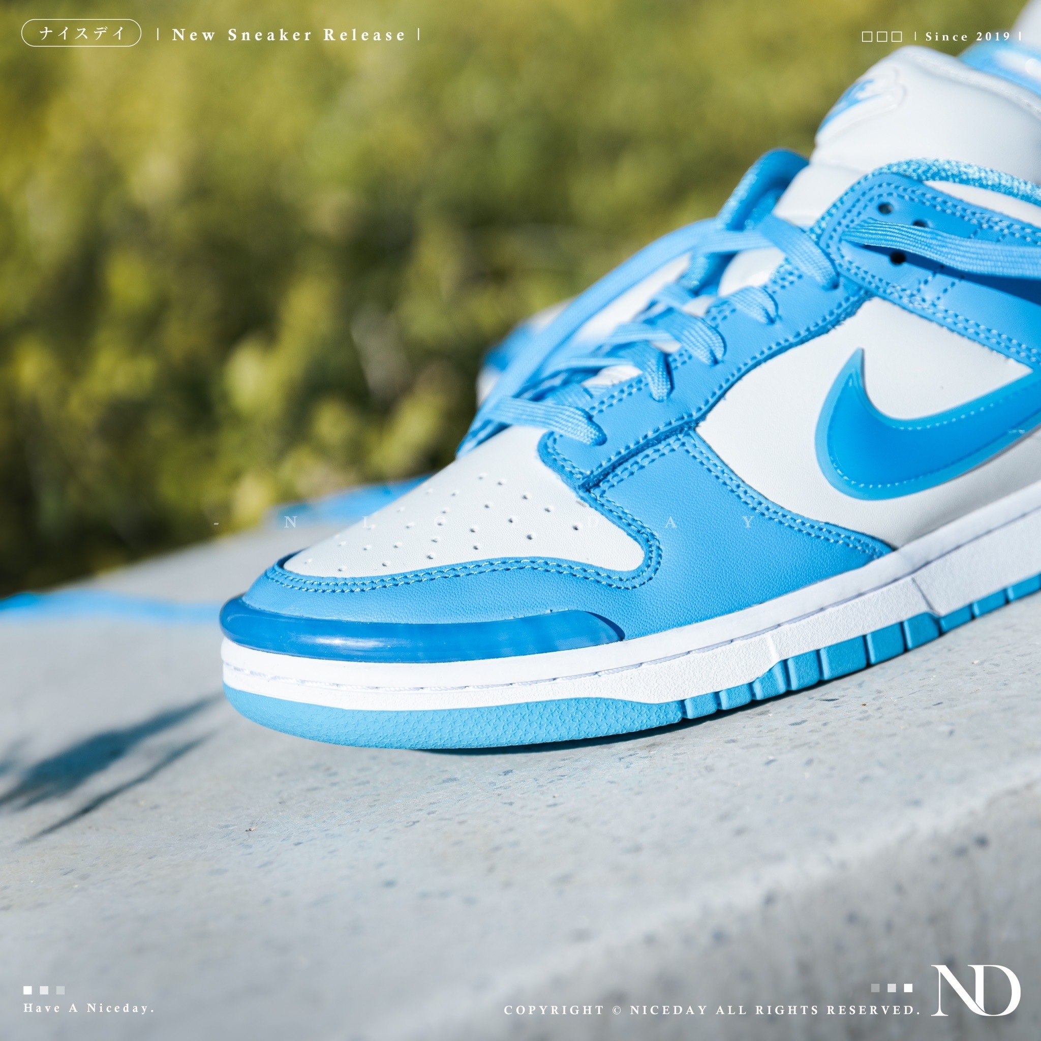 NICEDAY Nike Dunk Low Twist University Blue 大學藍女款男女尺寸