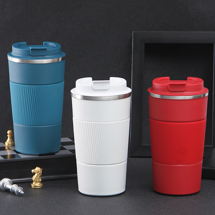 【客製】不銹鋼真矽膠防燙杯套保溫杯