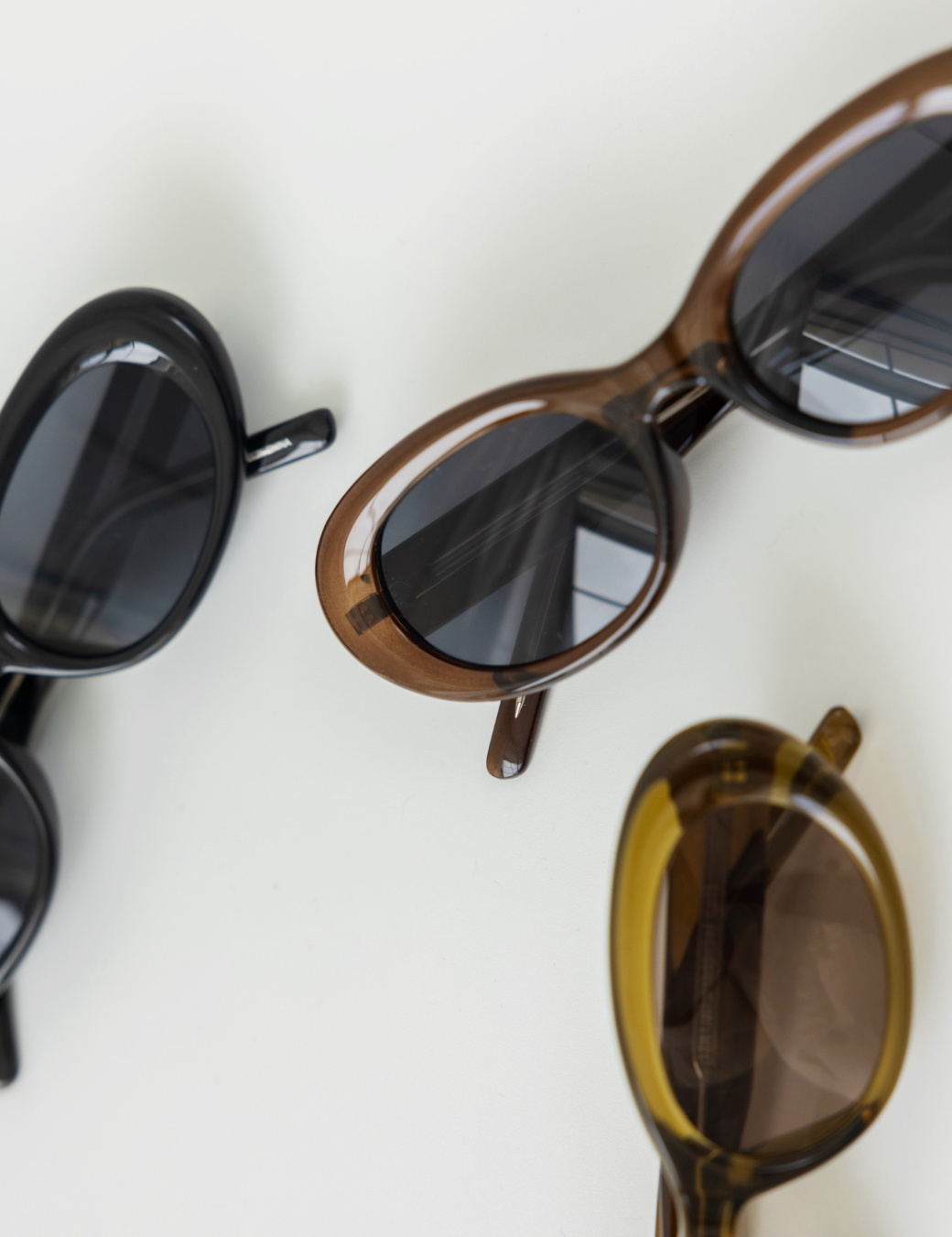 個性窄版框墨鏡（3色）