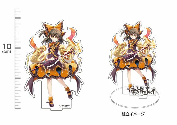 Cospa 0805 亞克力ｭｱ ﾊﾛｳｨﾝ 博麗霊夢 illust:えれっと