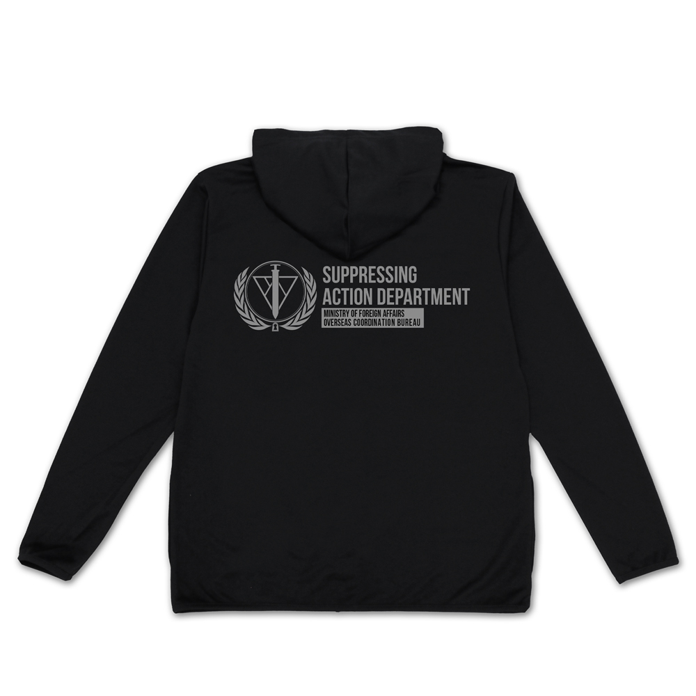 Cospa 0707 外務省行動課 薄手ﾄﾞﾗｲﾊﾟｰｶｰ/BLACK