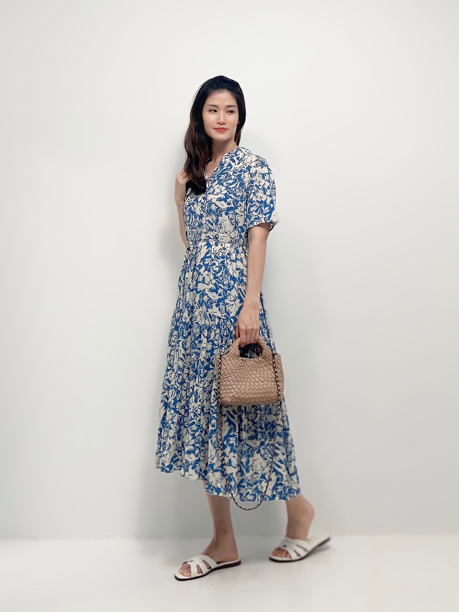 Floral Art Dress [#1915]