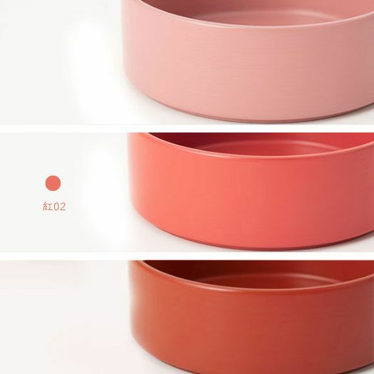 中川政七-RIN&CO. 越前硬漆丸型深盤 / s / 紅02