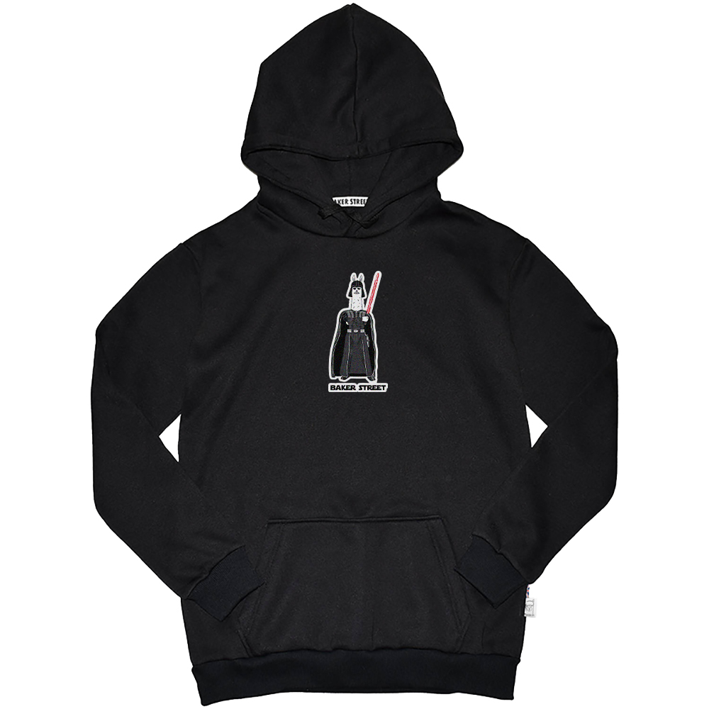 Darthpaca 黑武駝 高磅數長袖帽T