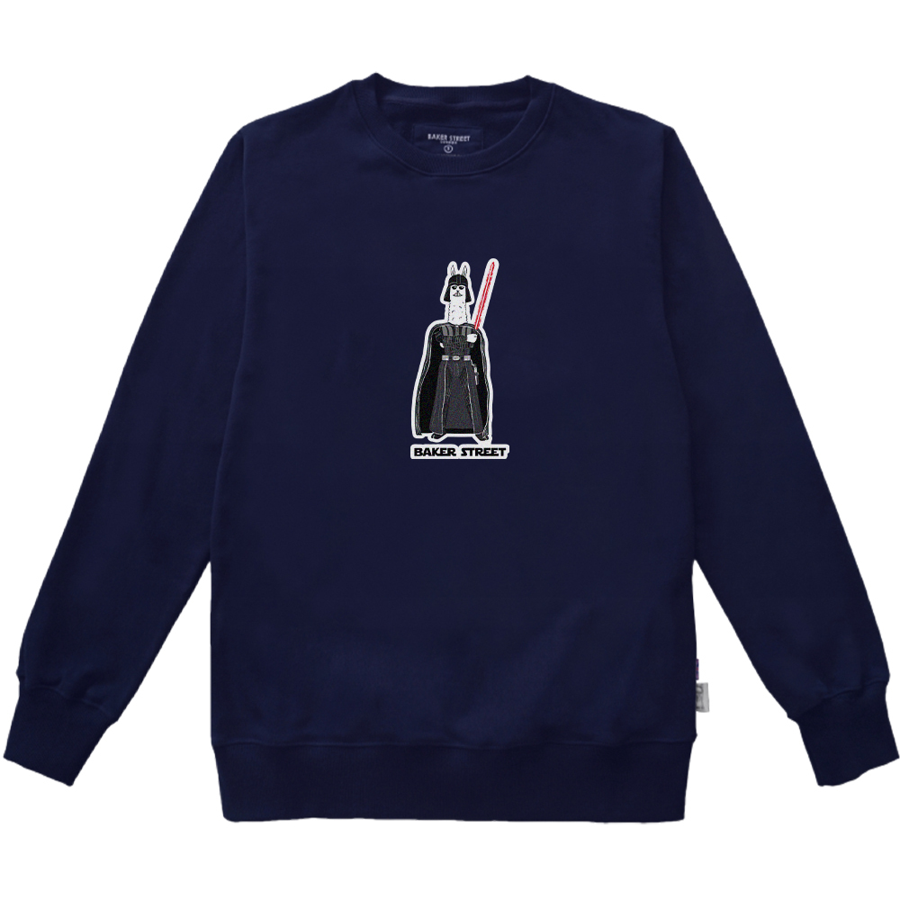 Darthpaca 黑武駝 高磅數長袖圓T