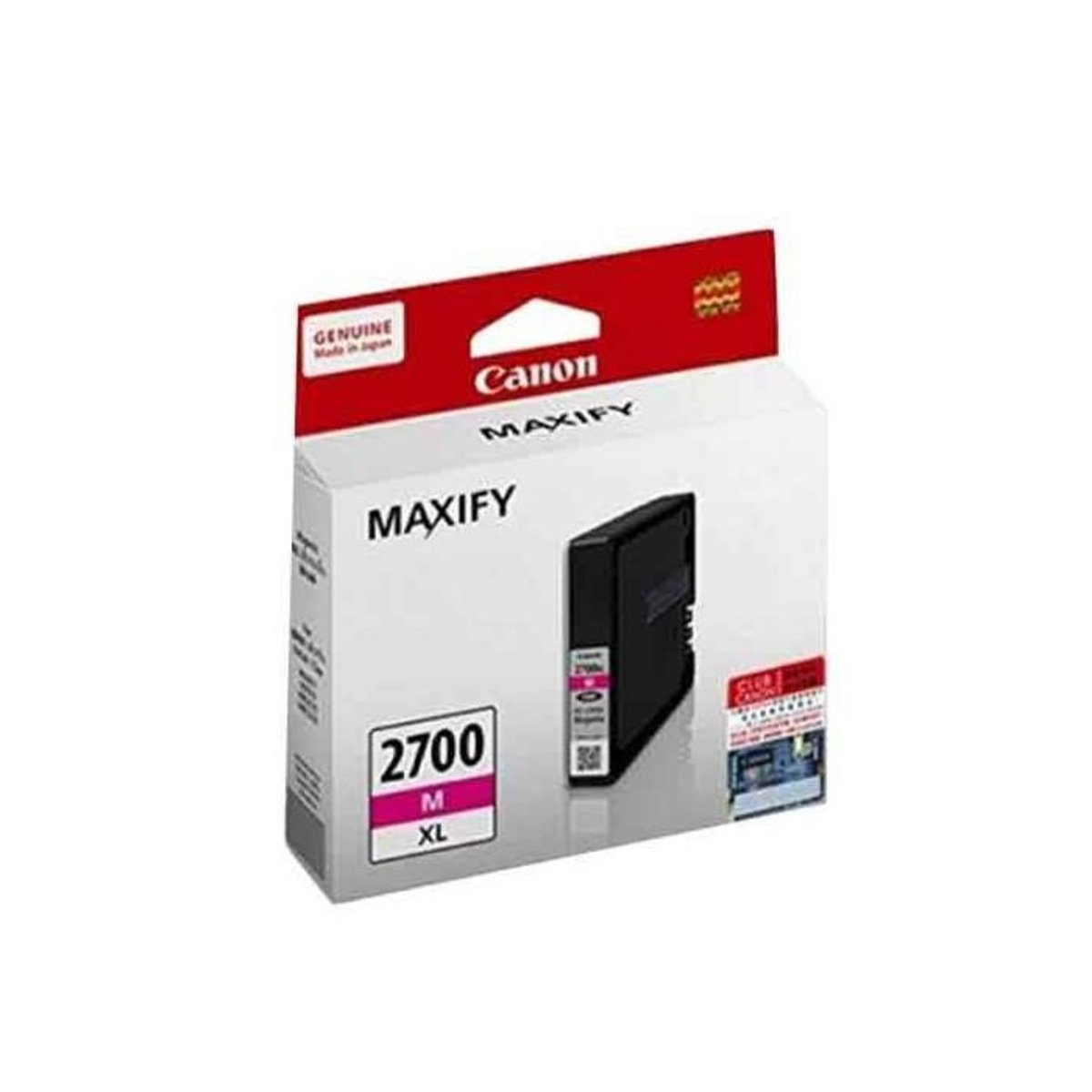 MAXIFY 2700XL 紅色墨盒 MAXIFY IB4070/MB5070/MB5370 原廠墨盒 原装行