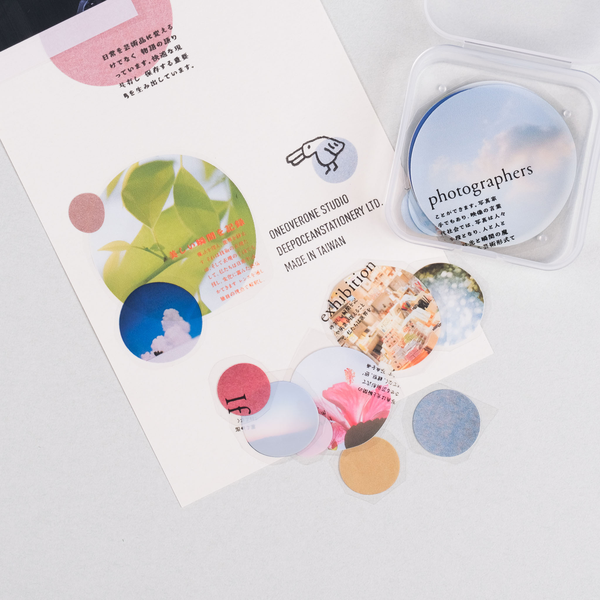 Take a Picture PET膠帶 (亮面/帶離型紙) ｜一分之一工作室 臺灣